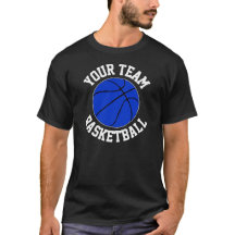De blauwe Naam van het BasketbalTeam, de Naam van 