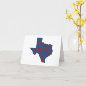 De Blauwe Nota van de Kunst van Word van de Naam Kaart (Gele Bloem)