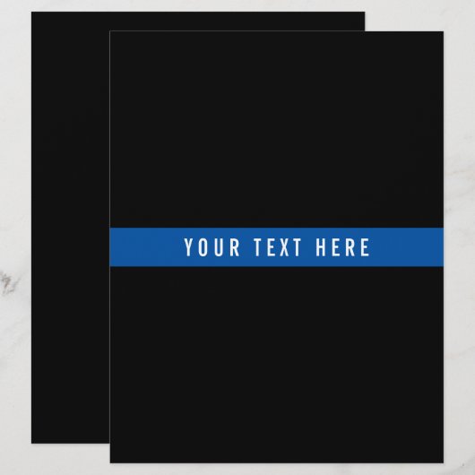 De Blauwe Pagina's van de Organisator van de Lijn (Voorkant / Achterkant)