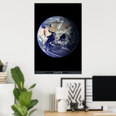 De blauwe planet poster (Thuiskantoor)