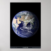 De blauwe planet poster (Voorkant)