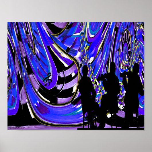 De blauwe plekken in New Orleans Poster (Voorkant)