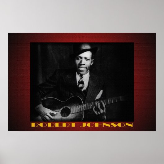 De blauwe plekken van Robert Johnson 36 x 24 Poste Poster (Voorkant)