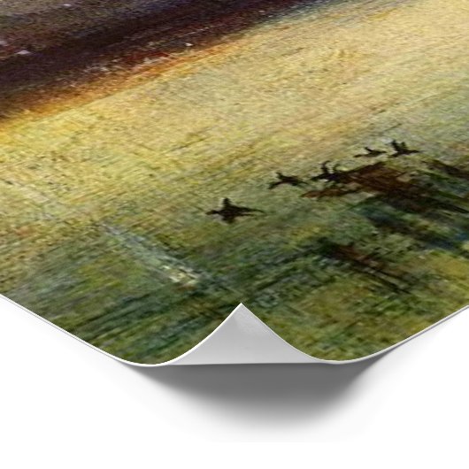 De Blauwe Rigi, Sunrise Poster (Hoek)