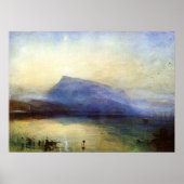 De Blauwe Rigi, Sunrise Poster (Voorkant)
