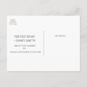 De blauwe Rozen van de Waterverf Weddenschap spare Aankondigingskaart (Achterkant)