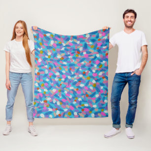 De Blauwe Samenvatting van de lente Fleece Deken