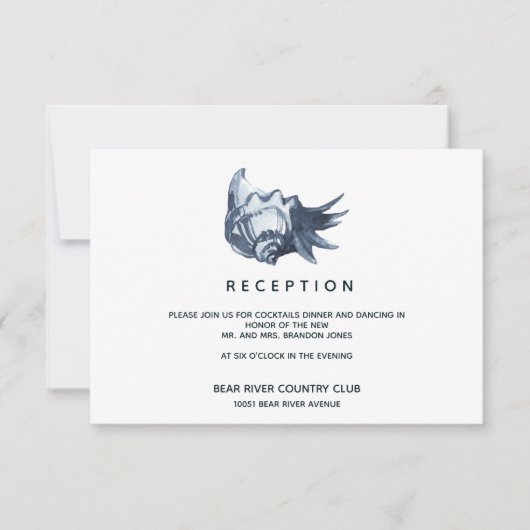 De blauwe schelp | Bodemafdekking Kaart (Voorkant)