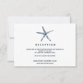 De blauwe Starfish | Bodemafdekking Kaart (Voorkant)