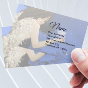 De blauwe ster visitekaartje