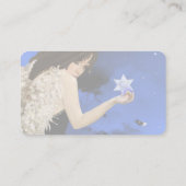 De blauwe ster visitekaartje (Achterkant)