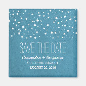 De blauwe Sterrennacht bewaart de Magnet van de Da (Voorkant)