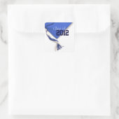 De blauwe Sticker van 2012 (Tas)