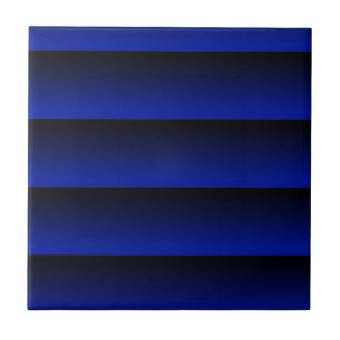 De Blauwe Streep van het kobalt Tegeltje