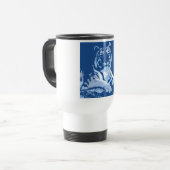De Blauwe Tijger Reisbeker (Voorkant links)