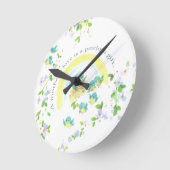 De Blauwe Tortelduifjes van het moederdag Ronde Klok (Hoek)