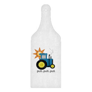 De blauwe Tractor van de Put van de Put Snijplank