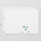 De blauwe Uitnodiging van de Energie (Achterkant)