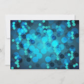 De blauwe Uitnodiging van de Vergadering van de Li (Achterkant)