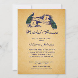 De blauwe Uitnodiging van het Vrijgezellenfeest