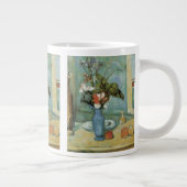 De blauwe vaas (bloemen en vruchten) van Paul Ceza Grote Koffiekop (Rechts)