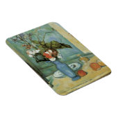 De blauwe vaas (bloemen en vruchten) van Paul Ceza Magneet (Rechterzijde)