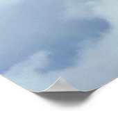 De Blauwe Verte Poster (Hoek)