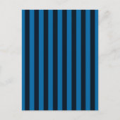De blauwe Verticale Stripes Achtergrond past dit a Briefkaart (Voorkant)