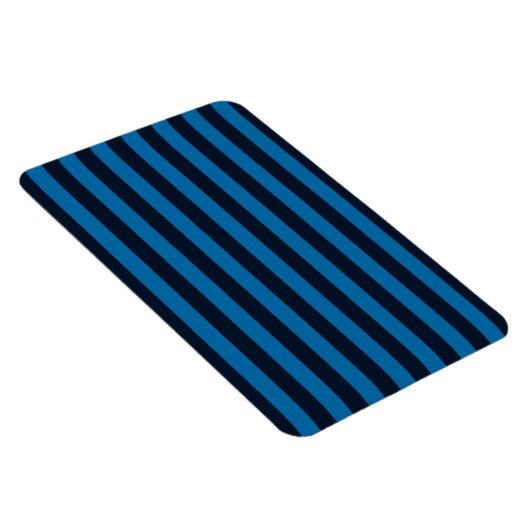 De blauwe Verticale Stripes Achtergrond past dit a Magneet (Rechterzijde)