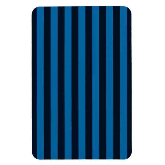 De blauwe Verticale Stripes Achtergrond past dit a Magneet (Verticaal)