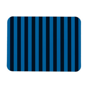 De blauwe Verticale Stripes Achtergrond past dit a Magneet