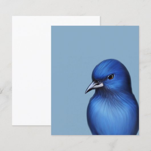 De blauwe vogel (Voorkant / Achterkant)