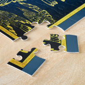 De blauwe vogel -  boekomslag legpuzzel (Zijkant)