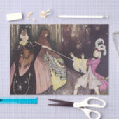 “De Blauwe Vogel” door Edmund Dulac Tissuepapier (Craft)