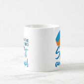 De blauwe vogel is mijn bezielde dierblauwe vogel koffiemok (Center)