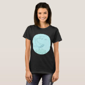 de blauwe walvis t-shirt (Voorkant volledig)