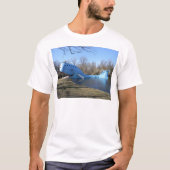 De blauwe walvis van Catoosa T-shirt (Voorkant)