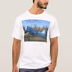 De blauwe walvis van Catoosa T-shirt