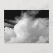 De blauwe Yonder Briefkaart (Voorkant)