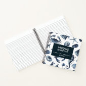 De Blauwe Zeepaard | Naamloze Zeevaart Huwelijk Notitieboek (Binnen)