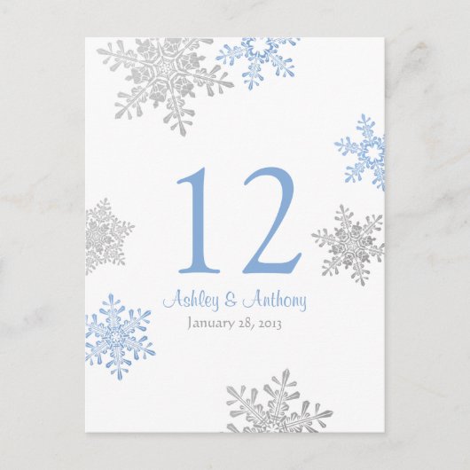 De blauwe Zilveren Kaart van de Lijst van het (Voorkant)