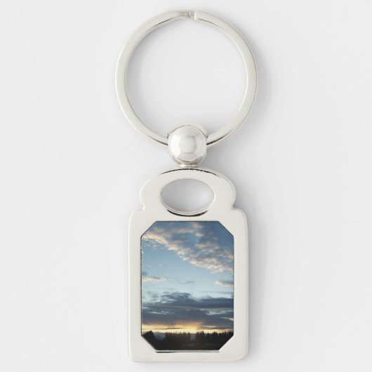 De blauwe Zonsondergang droomt de Sleutelhanger (Voorkant)