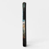De blauwgroen Nevel van de Krab Case-Mate iPhone Case (Achterkant/links)