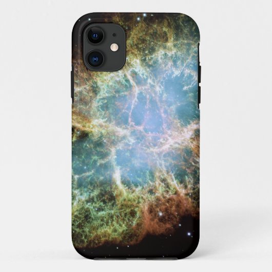 De blauwgroen Nevel van de Krab Case-Mate iPhone Case (Achterkant)