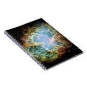De blauwgroen Nevel van de Krab Notitieboek (Rechterzijde)