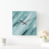 De blauwgroen Samenvatting van de Munt Vierkante Klok (Huis)