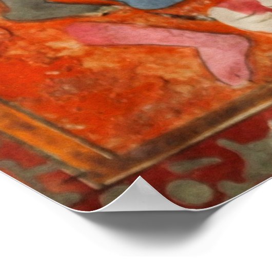 De blauwheli-slavendemonen poster (Hoek)