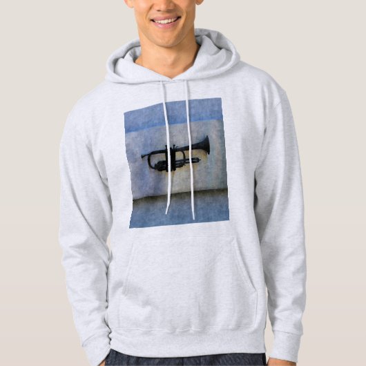 De blauwtoets hoodie (Voorkant)