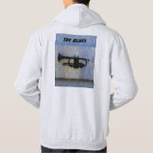 De blauwtoets hoodie (Achterkant)