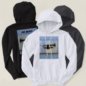 De blauwtoets hoodie